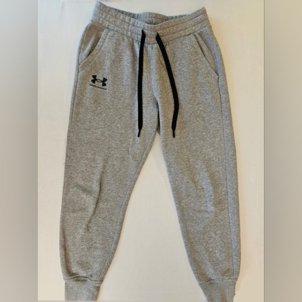 Under Armour Gray Sweatpants Womens, SM; EUC